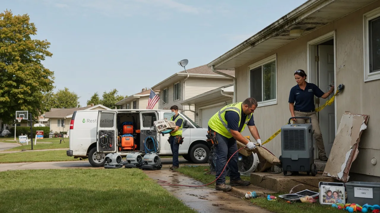 Water Damage Restoration in Birchleaf, VA near me